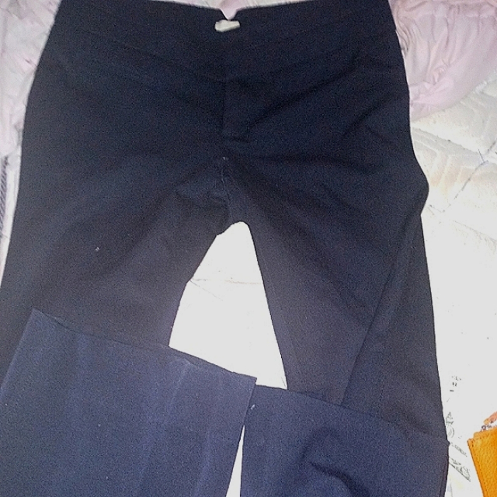 Ecru dress trousers